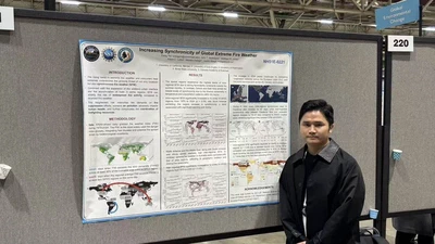 At AGU 2025: Increasing Synchronicity of Global Extreme Fire Weather featured image