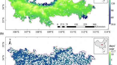 Diagnose the dominant climate factors and periods of spring phenology in Qinling Mountains, China featured image