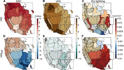Heatwaves enable wildfire activity in the western United States featured image